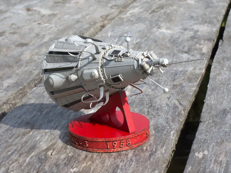 Советский ИСЗ «Спутник-3» 1/35-0