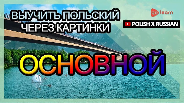 Выучить польский через картинки |польский словарь основной | Golearn