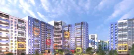 Продам трехкомнатную квартиру в новостройке 74.0 м² этаж 14/16 село Засечное Город Спутник «Радужные дворы» жилой комплекс с 70, Засечный сельсовет