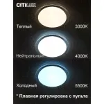 Люстра потолочная Citilux CL734480G Спутник