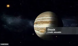 Jupiter И Полумесяцев — стоковые фотографии и другие картинки Юпитер - Юпитер, Европа - спутник Юпитера, Спутник планеты