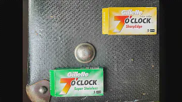 Обзор лезвий для бритья Gillette 7 O'clock