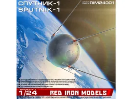 Сборная модель Red Iron Models Советский ИСЗ Спутник-1, 1/24 RIM24001